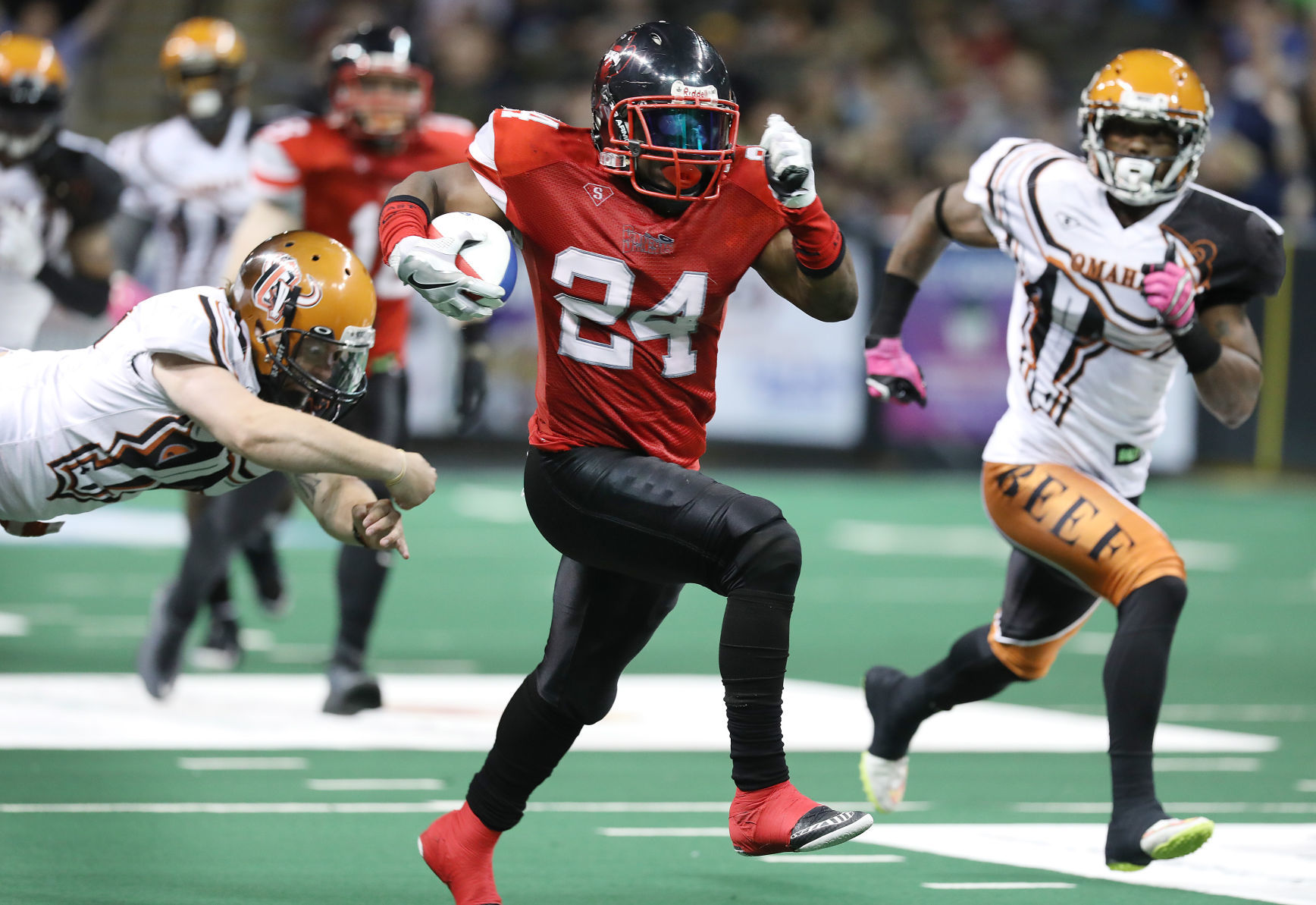 Omaha Beef at Sioux City Bandits playoff football